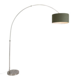 Arc lamp steel moss green shade 50/50/25 - XXL