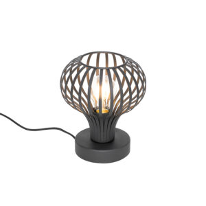 Modern table lamp black - Sapphira