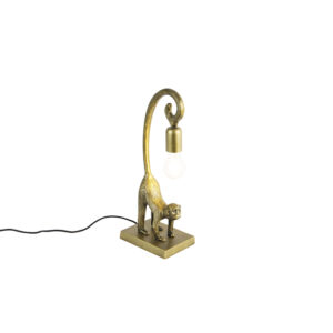 Vintage table lamp brass - Monkey Hale