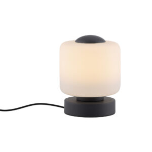 Table lamp dark gray incl. LED 3-step dimmable with touch - Mirko